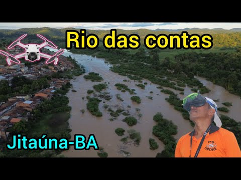 Rio das contas em Jitaúna (voo 839)