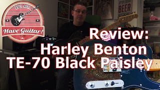 Video thumbnail for Harley Benton TE-70 Black Paisley - Review / Test by Have Guitar