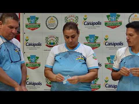 Sorteio dos Grupos - 20° Campeonato Regional de Futsal Canápolis 2024