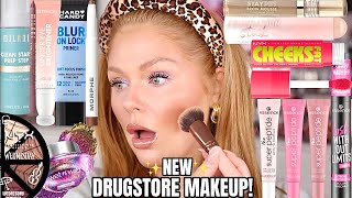 I Tried Viral New *Drugstore* Makeup New Nyx, Wet N Wild, Milani & More! Drugstore Makeup Tutorial
