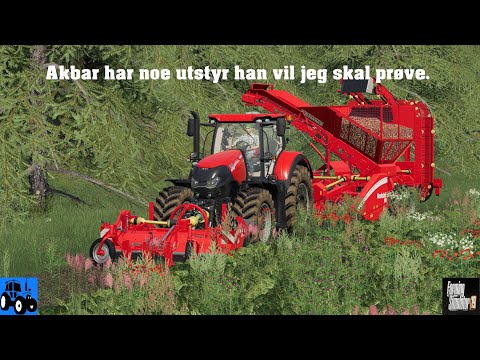 Let's Play Farming Simulator 2019 Norsk The Great Smokey Mountain Farm Episode 15 Naboserien Ep 176