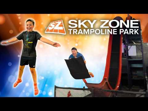 Sky Zone Trampoline Park Tour | Knoxville Tennessee
