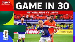 30차 게임: 네덜란드 대 일본 | FIFA 월드컵 2026