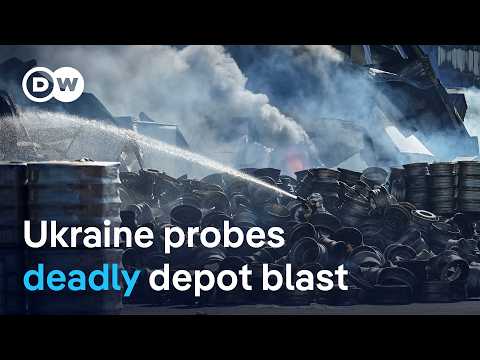 Deadly Kyiv blast raises questions over weapons storage | DW News