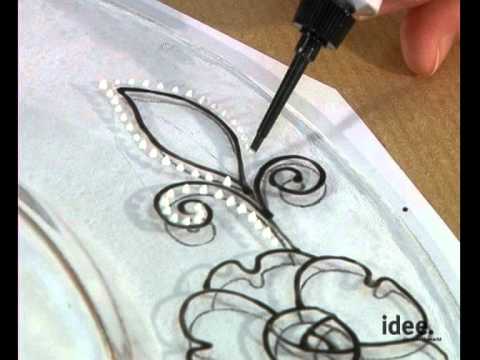 idee. Tipp Nr. 056 - Glasart Farbe für Hinterglasmalerei