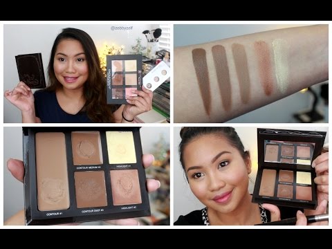 Laura Mercier Flawless Contour kit REVIEW/DEMO/COMPARISON with Anastasia, Motives Cream Contour