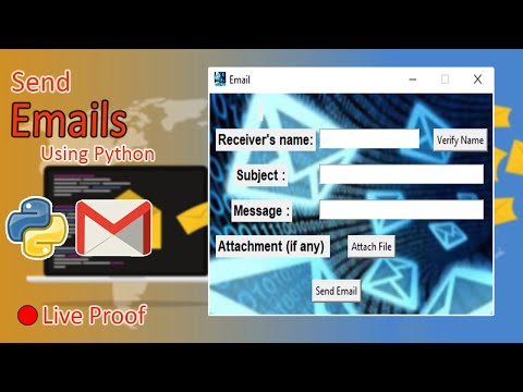 Send Email Using Python Email Bot Python Projects For Beginners Project Maker