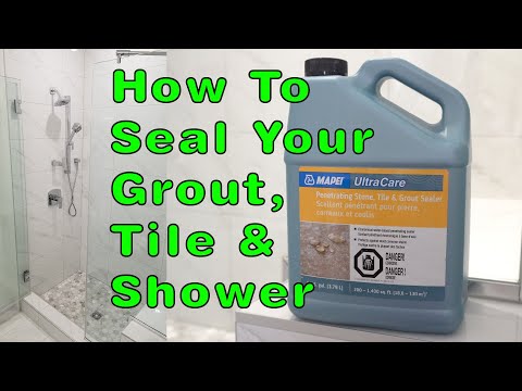 How To Seal Your Grout And Tile And Shower
