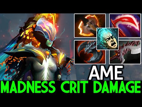 AME [Phantom Assassin] Madness Crit Damage VS Pro Carry Dota 2