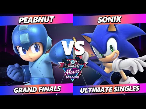 LMMM 2025 GRAND FINALS - Peabnut (Mega Man) Vs. Sonix (Sonic) Smash Ultimate - SSBU