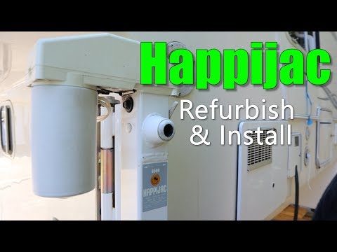 Happijac Refurbish & Install / Truck camper electric jacks