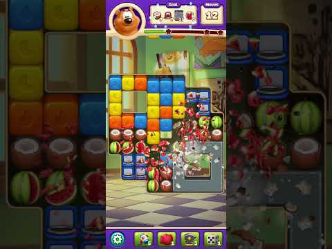 Toon Blast Level 7412 - NO BOOSTERS