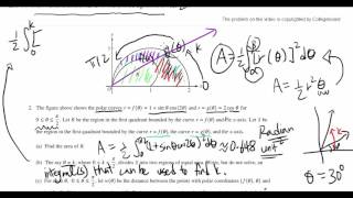2017 AP Calculus BC Free Response Question 2