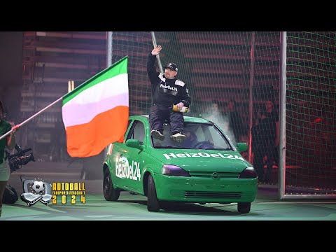 Autoball-Urgestein Joey Kelly  | 1. Spieltag: Irland - Griechenland | Autoball EM 2024