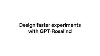 Designing faster life sciences experiments