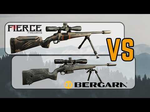 Fierce Vs Bergara Hunting Rifles COMPARED | B-14 Crest vs Carbon Rival