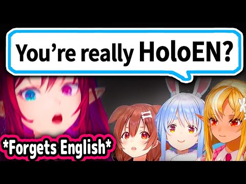 JP Senpai Doubt IRyS Is HoloEN After She Forgets How To English...【Hololive】