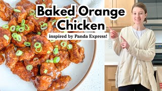 Wholesome Orange Chicken Baked NOT Fried! (Panda Express Inspired)