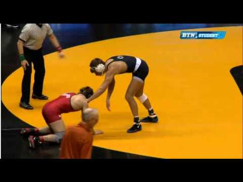 Big Ten Wrestling - 165 - David Taylor (Penn St) vs Derek Garcia (Ohio St)
