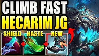 HOW TO PLAY HECARIM JUNGLE & CLIMB FAST IN SOLO Q AFTER ALL THE NEW CHANGES!