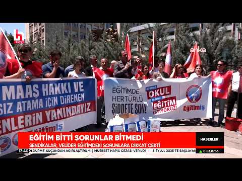 Eğitim-İş Genel Başkanı Kadem Özbay - Eğitim Bitti Sorunlar Bitmedi - Halk TV | EĞİTİM İŞ