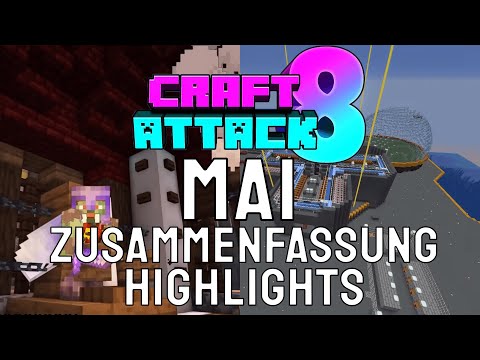 Craft Attack 8 Komplette MAI ZUSAMMENFASSUNG - Jeder Teilnehmer| Von Fan für Fans | Urutox