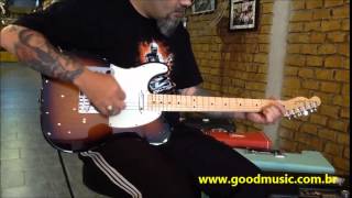 Video thumbnail for Fender Standard Telecaster Brown Sunburst Left Hand - Pedro Paulo - SP by Good Music Instrumentos Musicais