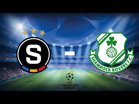 AC SPARTA PRAHA 4-2 SHAMROCK ROVERS FC - 2. PŘEDKOLO LIGY MISTRŮ (HIGHLIGHTS)
