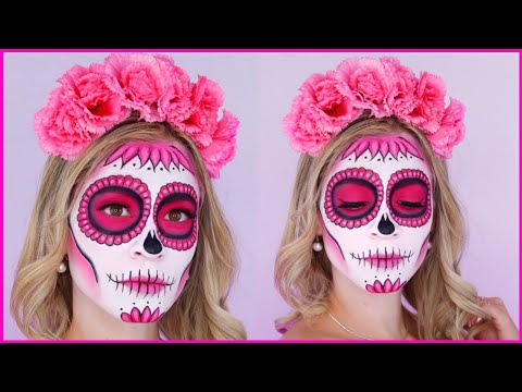 Maquillaje de CATRINA para Halloween y Día de los Muertos | NatyGloss