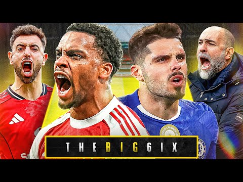 ARSENAL MUD CHELSEA AGAIN! | SPURS CONTINUE RELEGATION PUSH! | UTD MOVE THIRD! | The Big 6ix