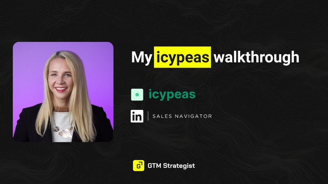 My Icypeas Walkthrough