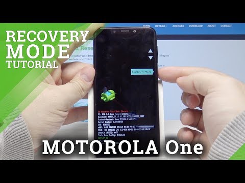 How to Enter Recovery Mode in MOTOROLA One - Activate Recovery Menu