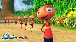 Download lagu 🐜Semut Berbaris & Baby Hai🦈 Lagu Anak-Anak | LooLoo Kids Bahasa Indonesia 🌟 mp3