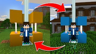 How to Build a TELEPORT MACHINE in Minecraft (Pocket Edition, PS4/3, Xbox, Switch, PC)