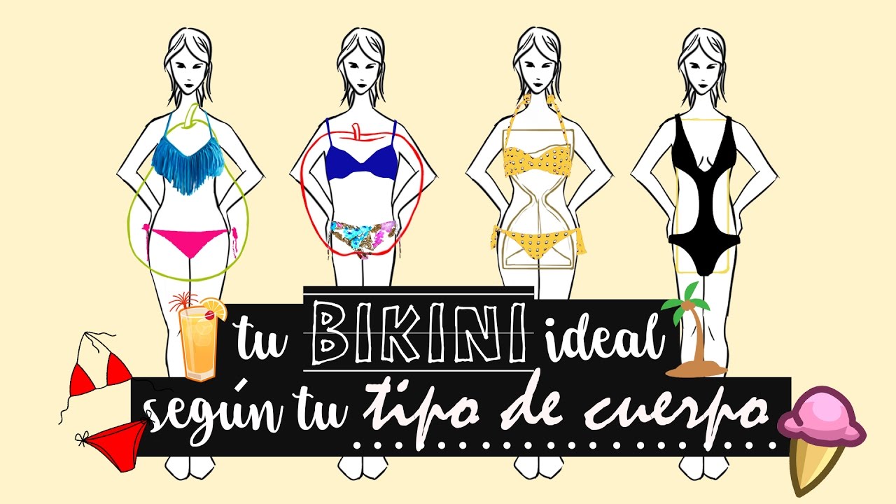 ¿Cómo escoger el Bikini Ideal según tu Tipo de Cuerpo