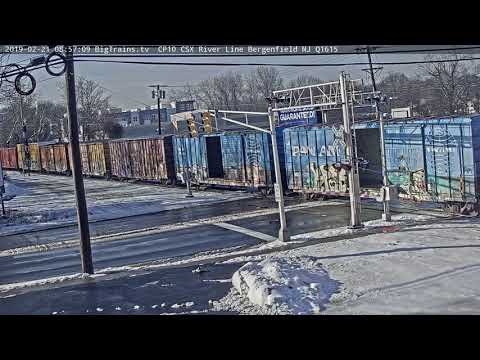 2- 21-2019 08:55 nb nysw cut, mix, epic, racks CSX 991 DPU 945 Q410