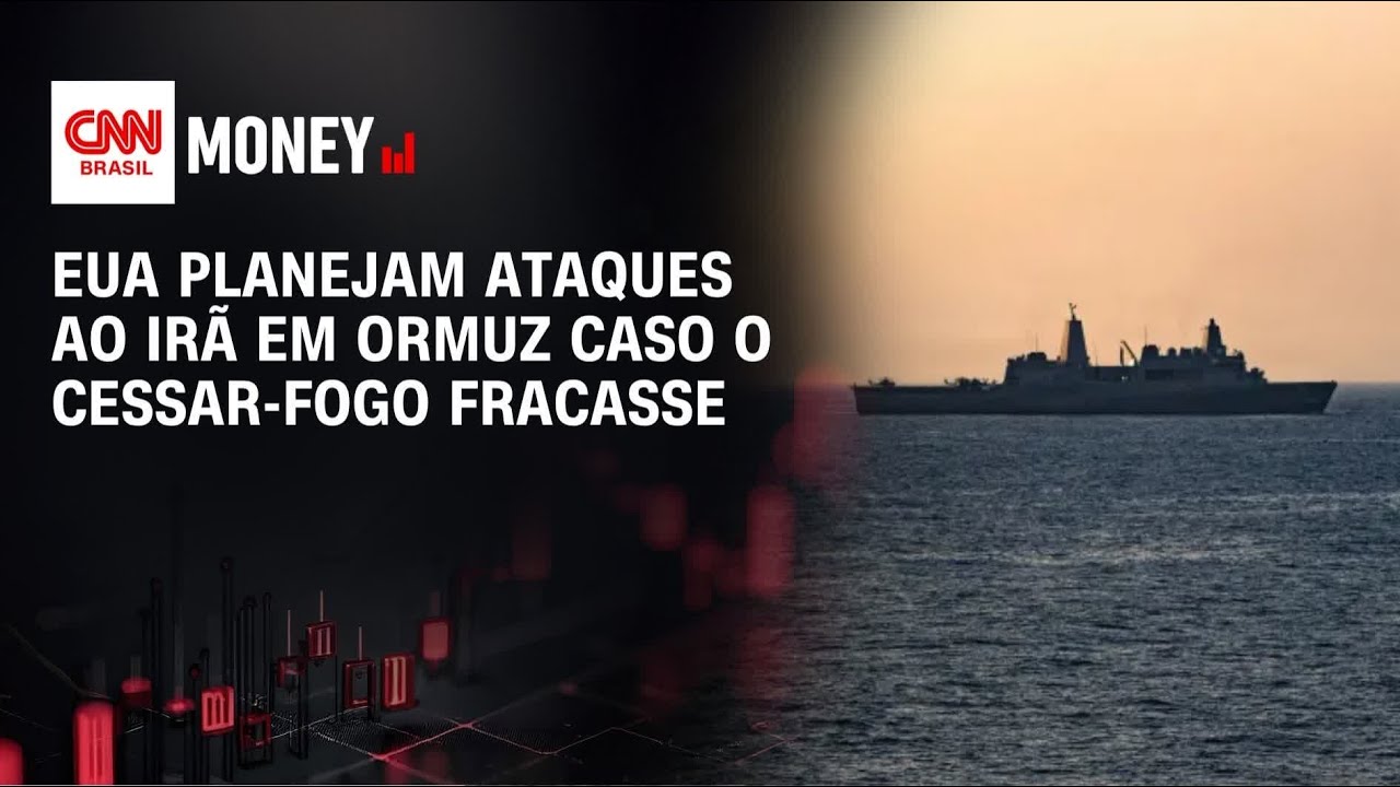EUA planejam ataques ao Irã em Ormuz caso o cessar-fogo fracasse | ABERTURA DE MERCADO
