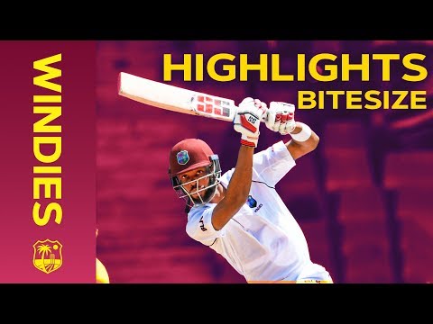 Windies vs India 1st Test Day 4 2019 | Bitesize Highlights