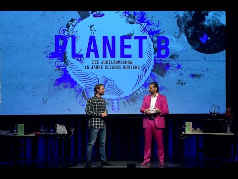 Science Busters - Studio 2 - Premiere der neuen Show Planet B