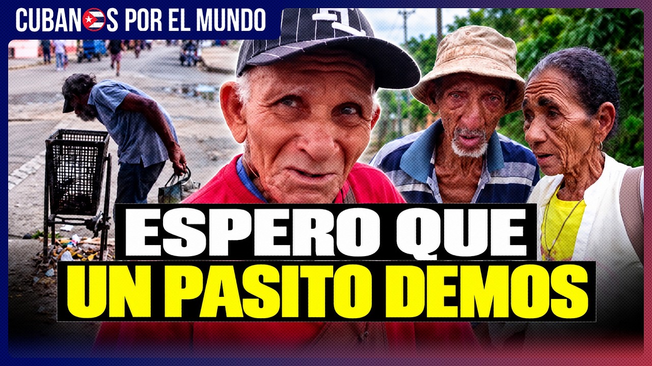 Jubilados en Cuba: la pensión no alcanza ni para arroz y aceite