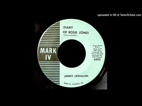 Jimmy Lewallen - Diary of Rosie Jones - Mark IV Records (GA)