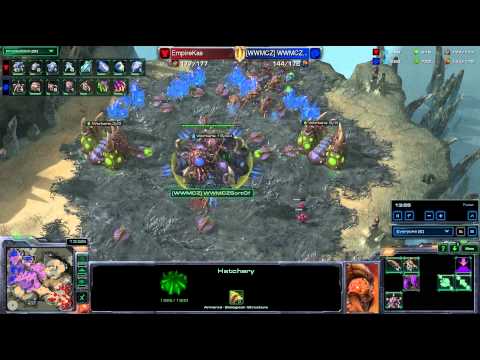 HD Starcraft 2 Kas v SortOf TvZ Heart of the Swarm g1