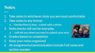 Note Requirements
