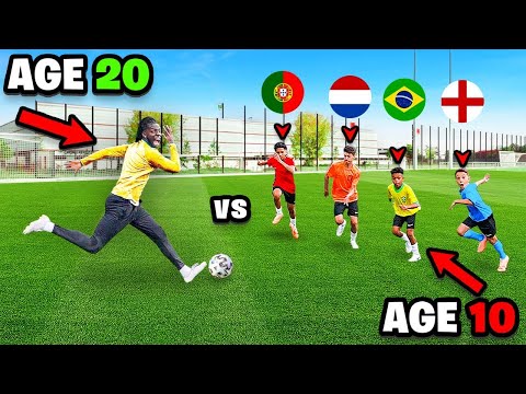I Challenged The World’s Best Kid Footballers