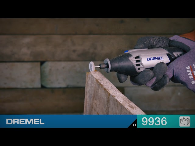 Video teaser for Dremel - Structured Tooth Tungsten Carbide Cutter Wheel Shaped 19mm (9936)