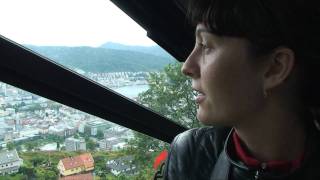 preview picture of video 'Floibanen Funicular (24 Hours in Bergen)'