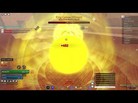 Killing King Calvus in under 30 seconds lol