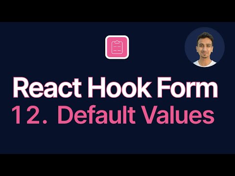 React Hook Form Tutorial 1 Introduction
