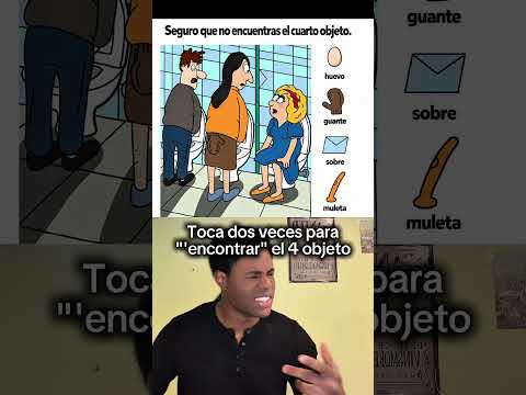 Seguro que no encuentras el cuarto objeto