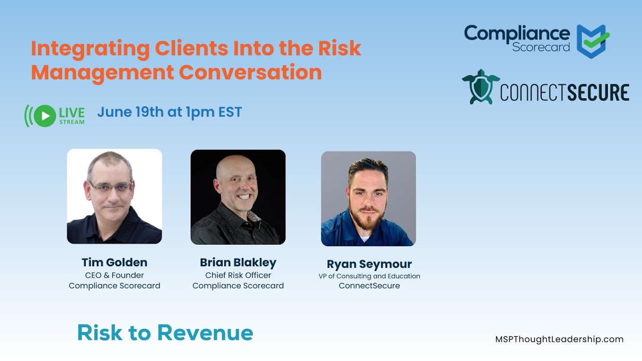 Integrating Clients into the Risk Management Conversation 6/19/2025